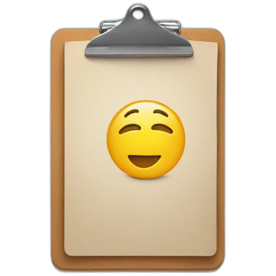 clipboard emoji