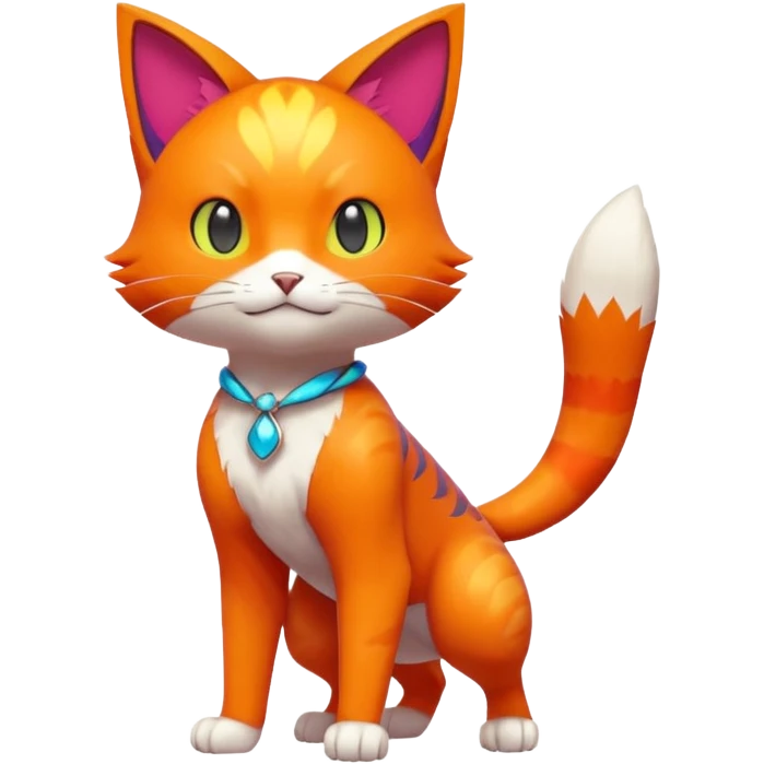 Meowscarada-Pokémon (full body) emoji