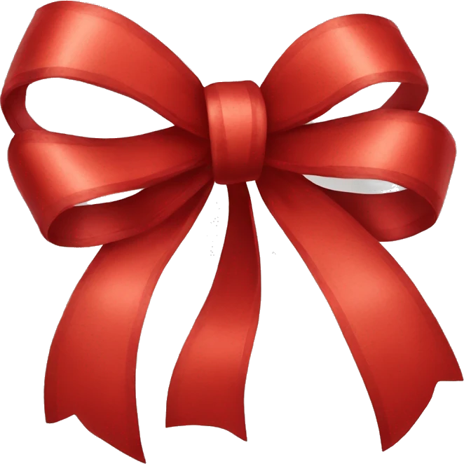 red bow emoji
