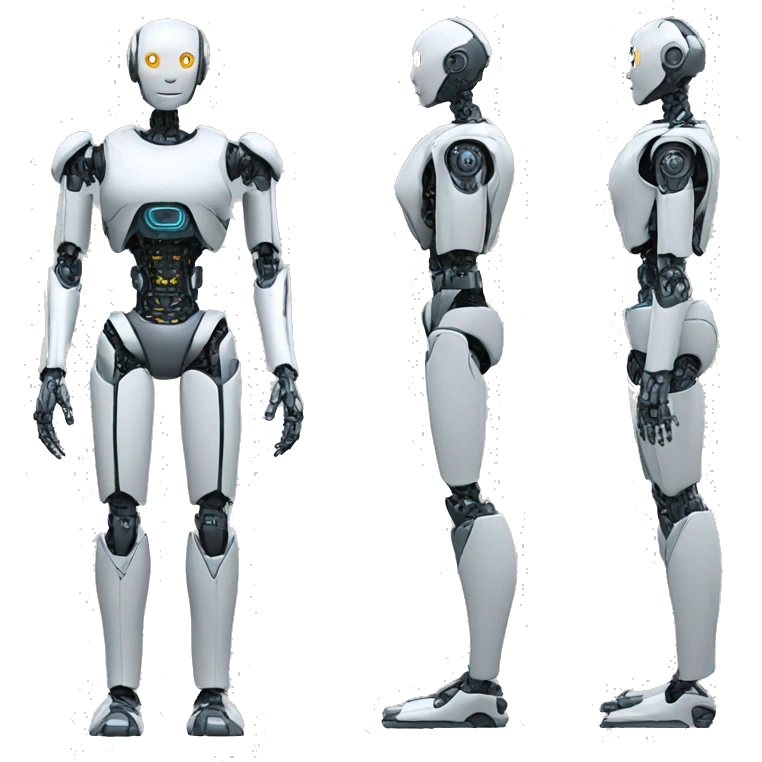 ai robot full body (from head to toe) humanoid emoji