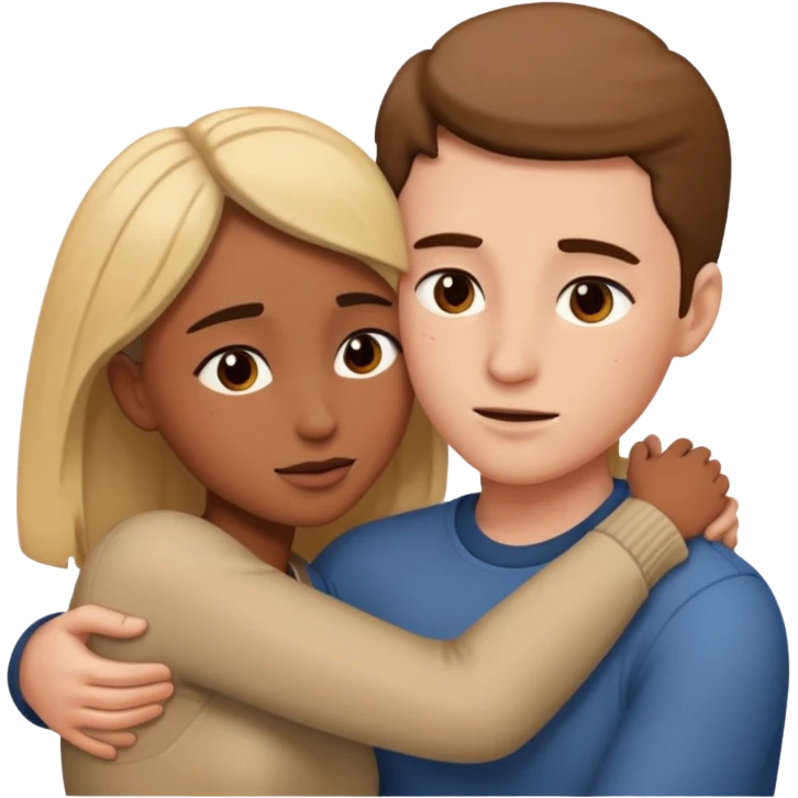 Two people separating emoji