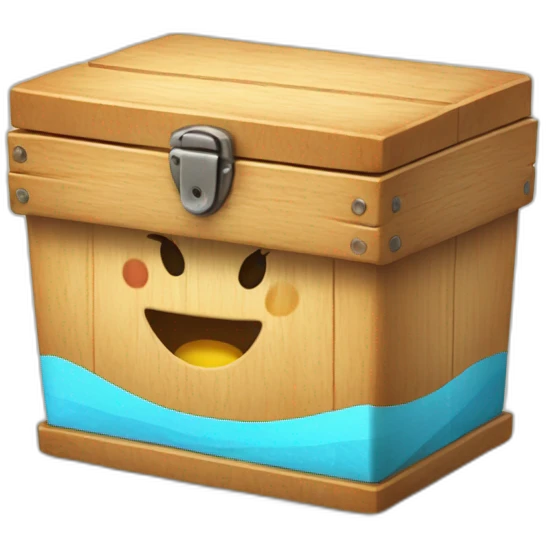 magical bento wooden box emoji