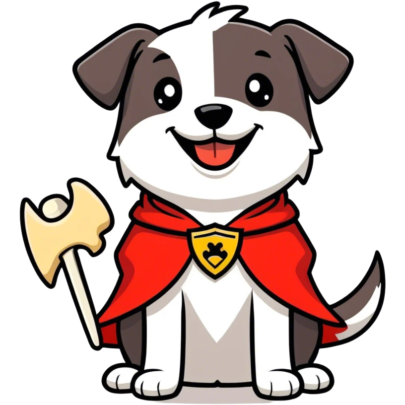 Dog man  emoji