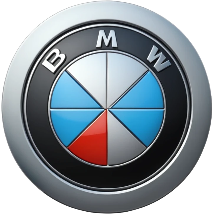 Bmw symbol real without double layer  emoji