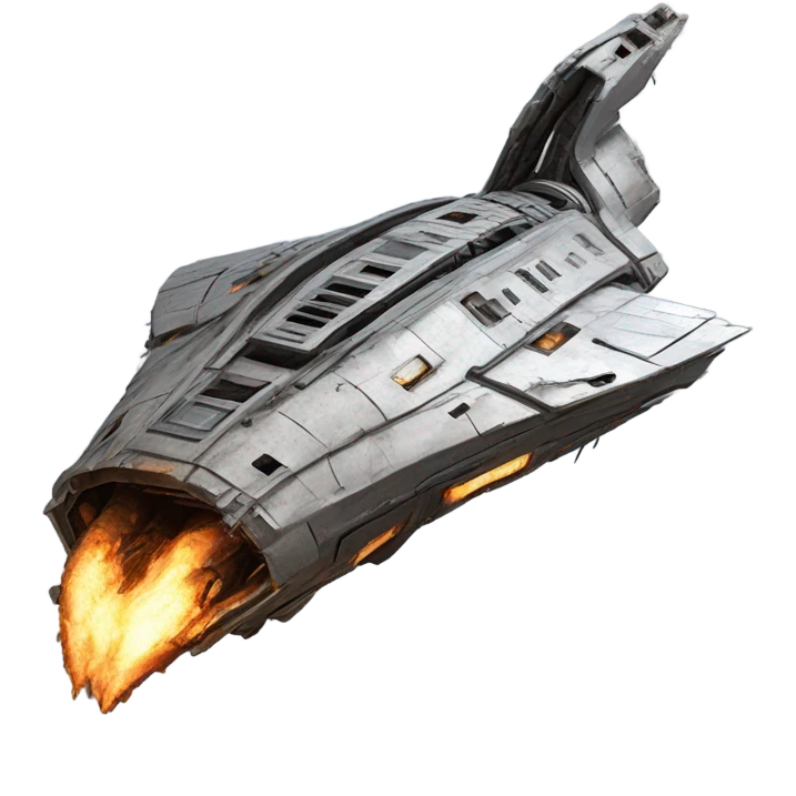 broken space ship emoji