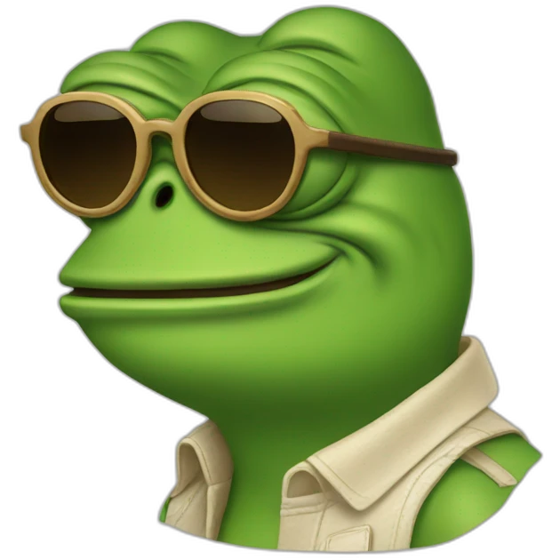 pepe-with-sunglasses emoji