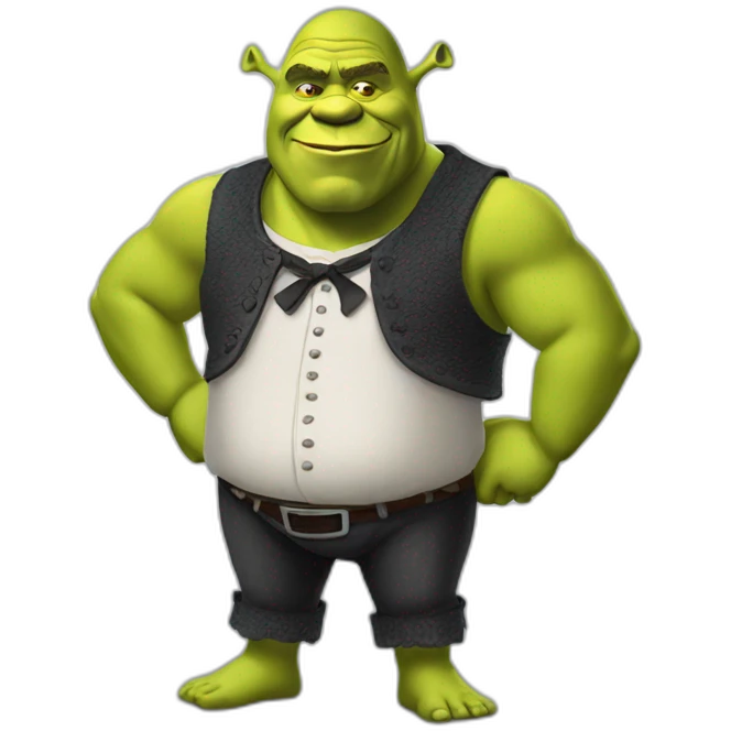 Shrek président noir emoji