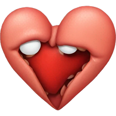Dino heart emoji