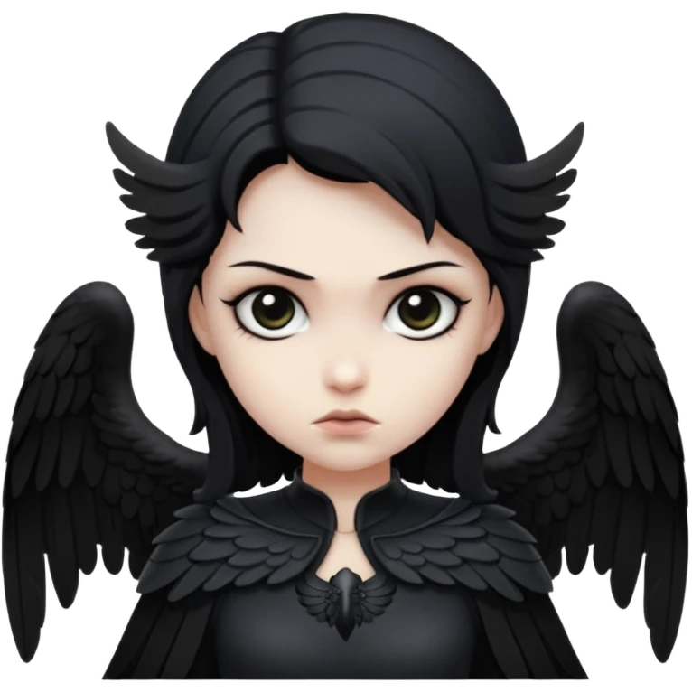 dark angel emoji