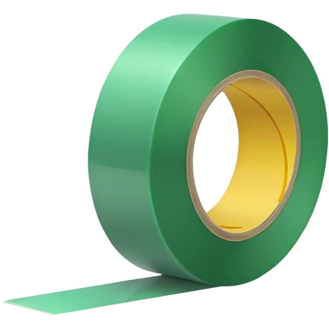 emoji of light green tape emoji