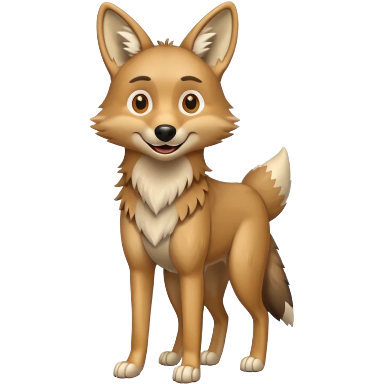 Happy Coyote emoji