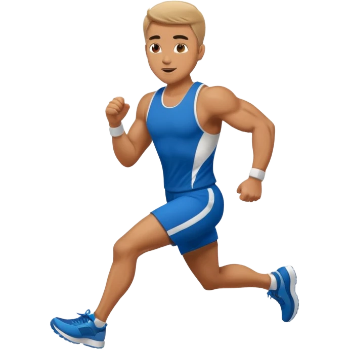 man running in sportswear emoji