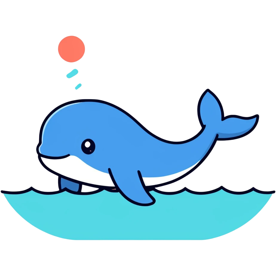 Whale emoji