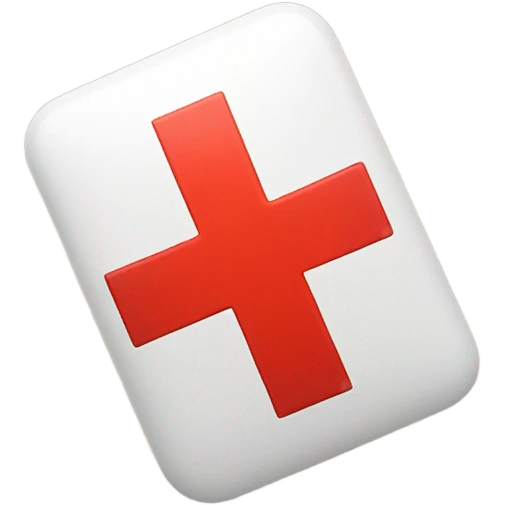 iphone red cross emoji