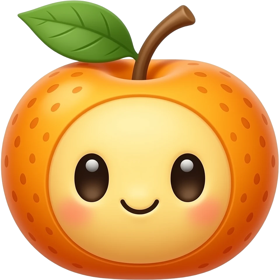 Kawaii jojote fruit emoji
