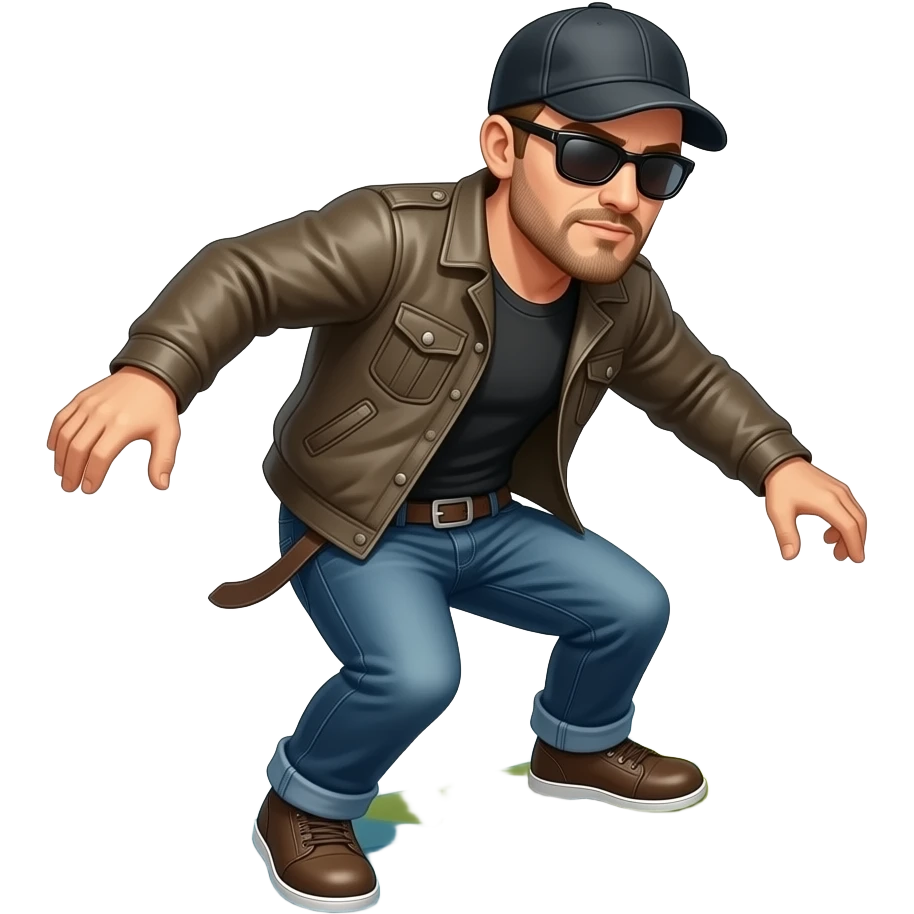 smuggler surfing emoji