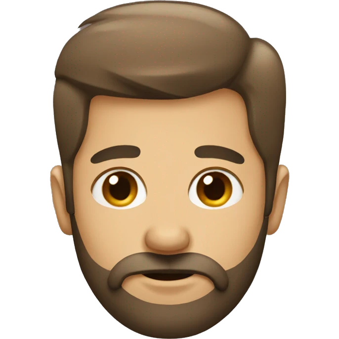 man having beards emoji