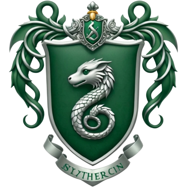Slytherin crest emoji