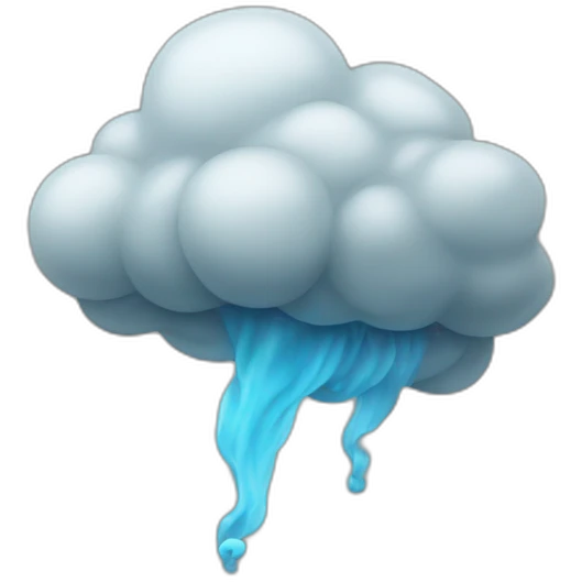 fart cloud out of pants emoji
