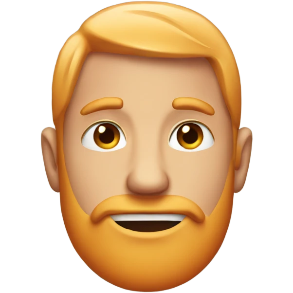 Guy with peach emoji  emoji