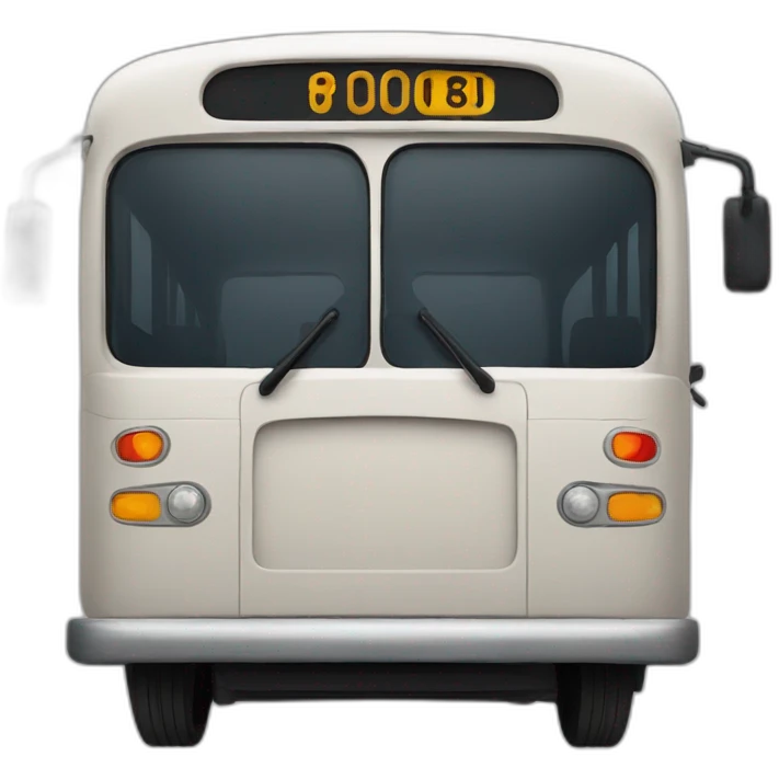 Bus emoji