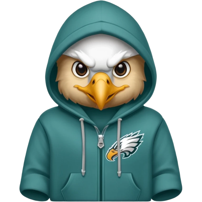 eagles with hoodie emoji