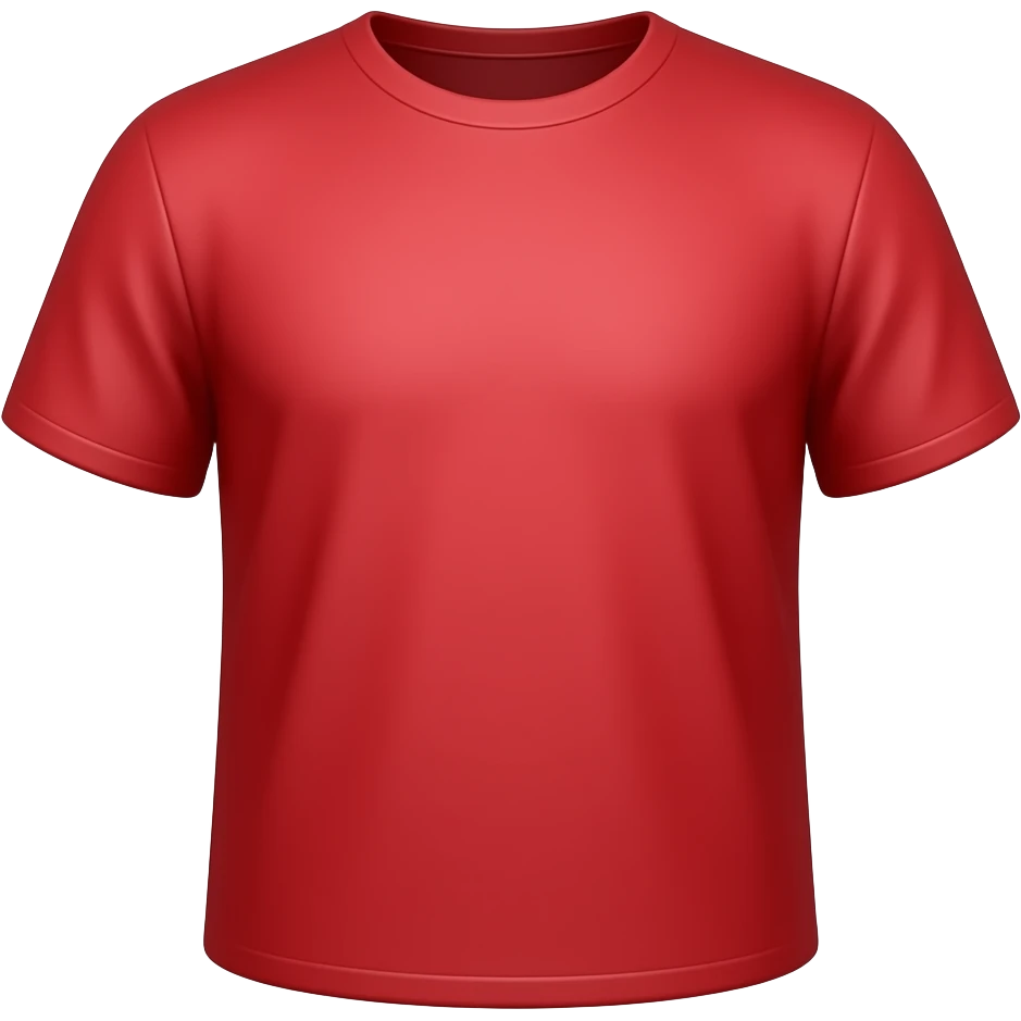red shirt emoji