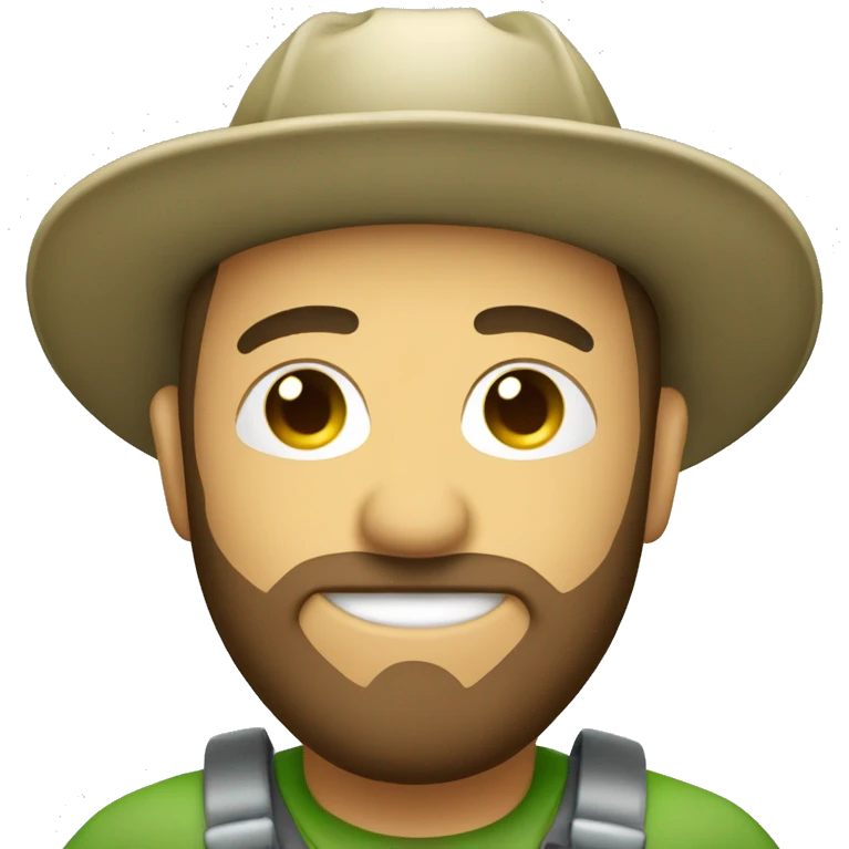 gardener pith helmet emoji