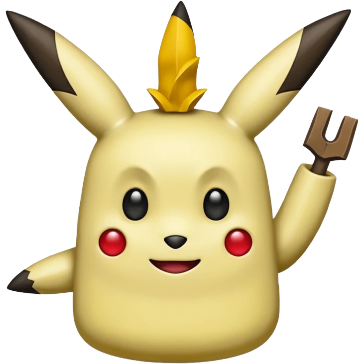 Me gustaría que hagas un emoji de un pokemon que se llama mimikuu pero que sea como el pokemon  emoji