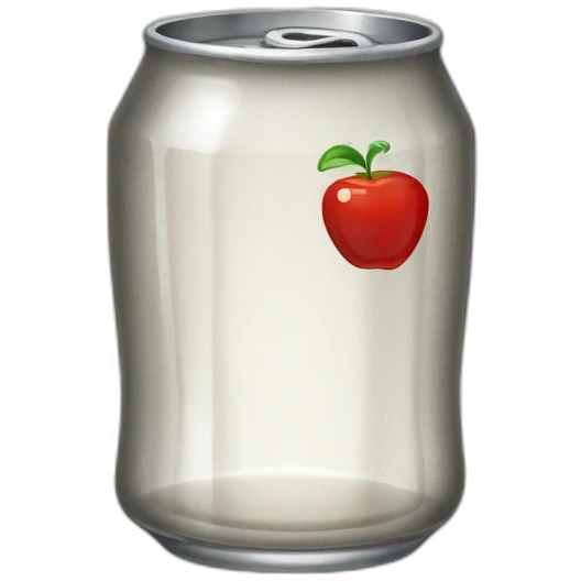 Vintage glass Diet coke emoji