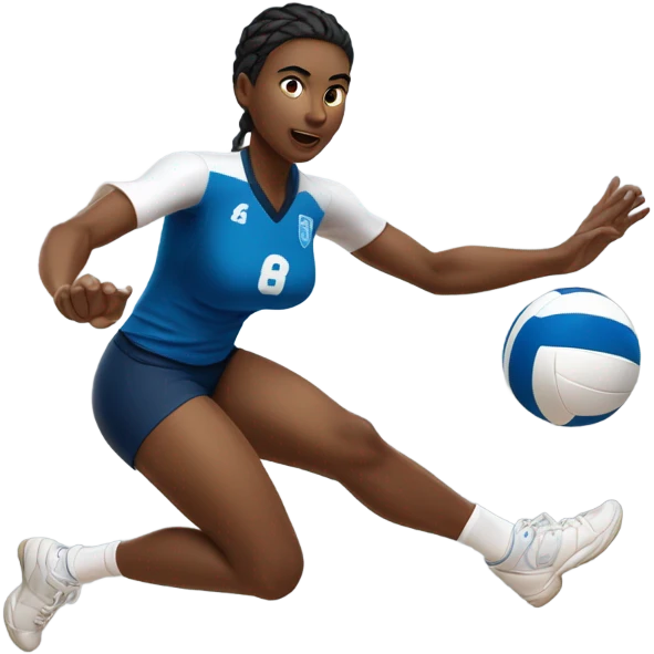 Volleyball Ace emoji
