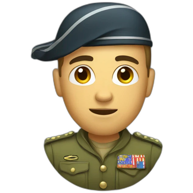 Soldier emoji