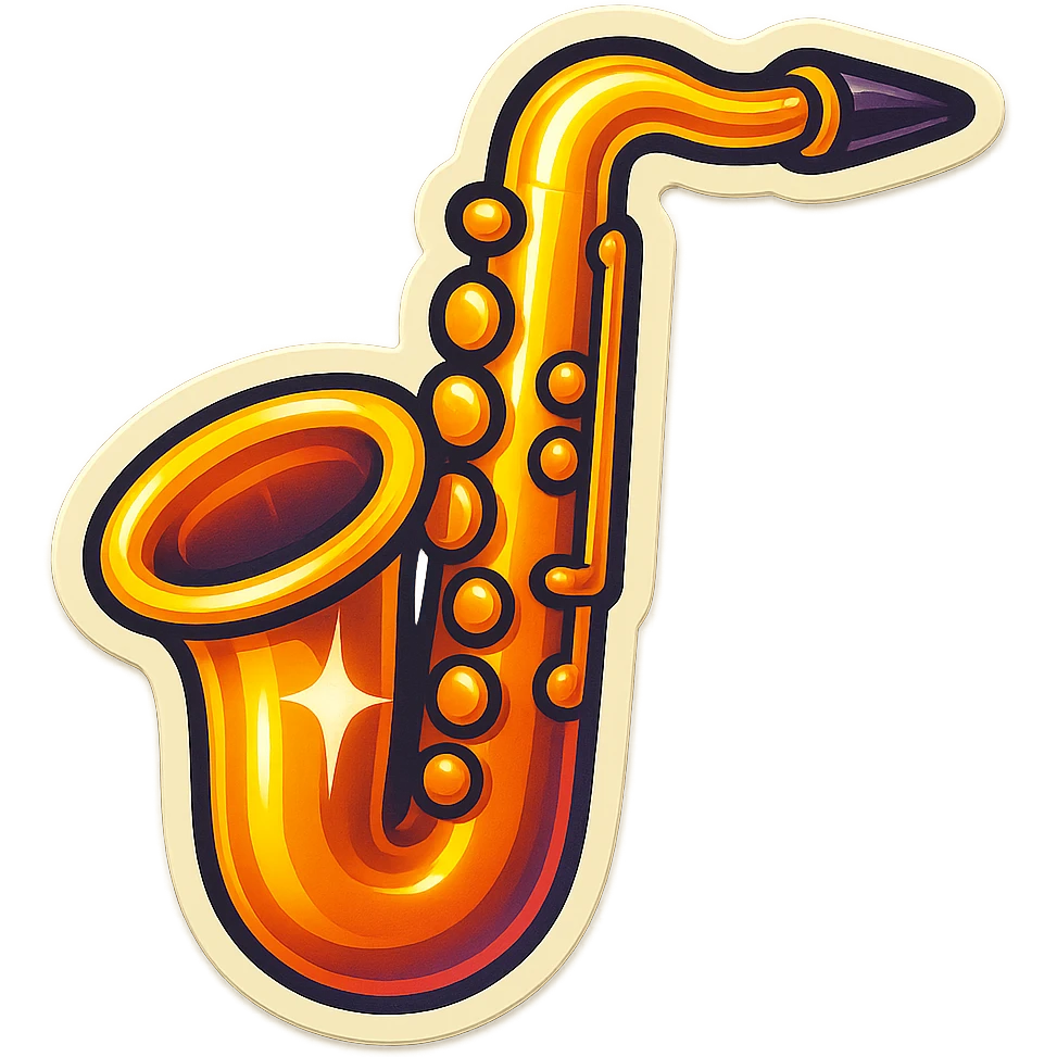 saxophone emoji