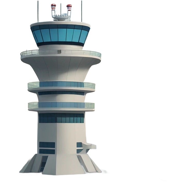 air traffic control tower emoji