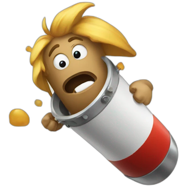 drunken-rocket emoji