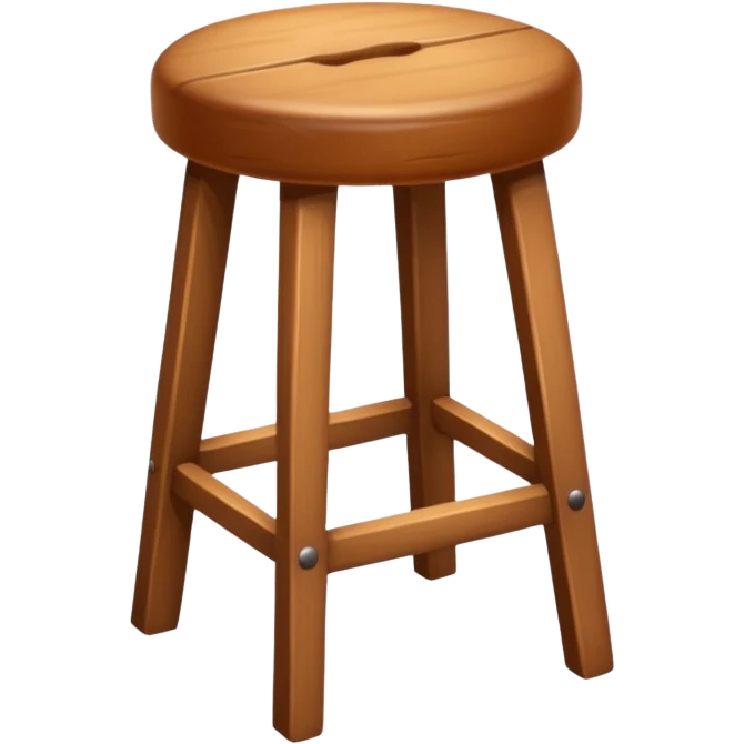 a stool emoji