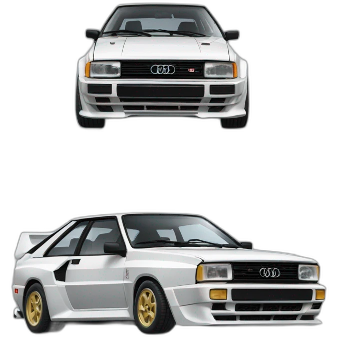 Audi Quattro Turbo emoji