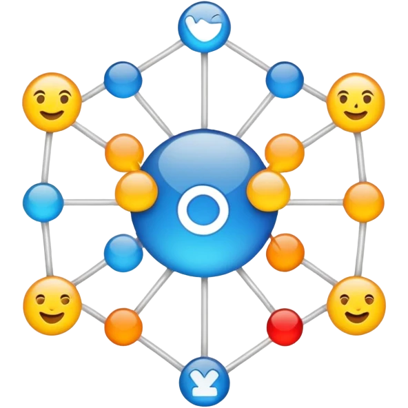 Networking emoji