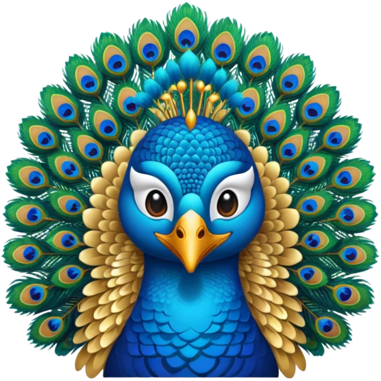  vel emoji with peacock emoji