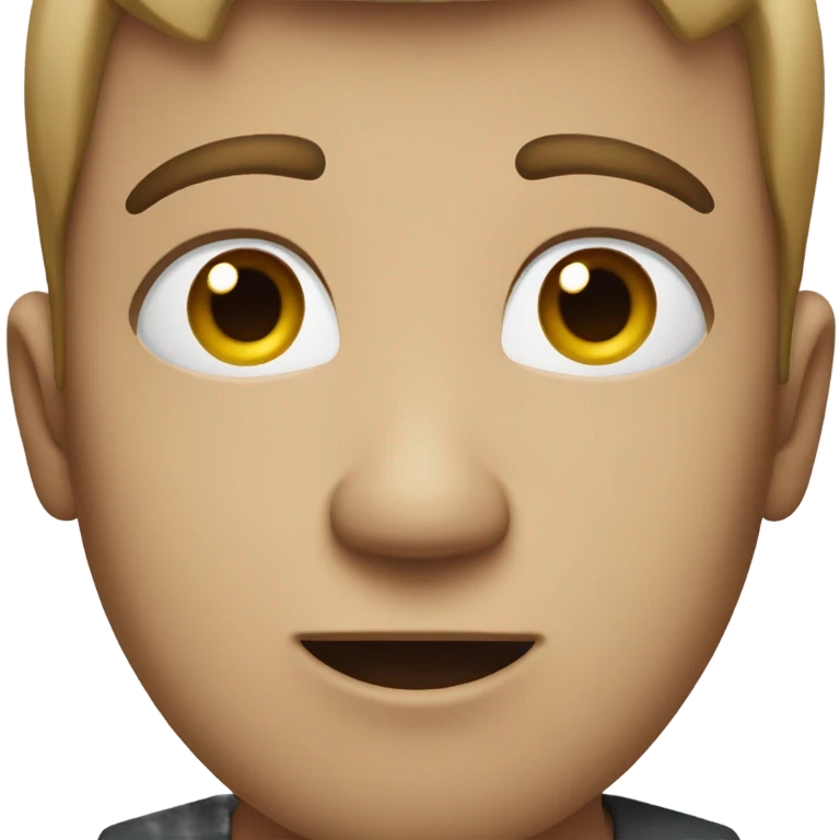 no smile emoji