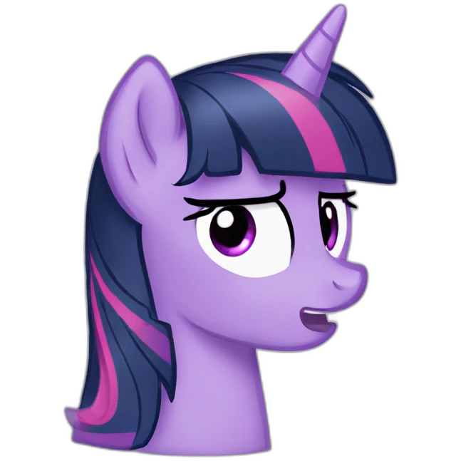 twilight sparkle grossed out emoji