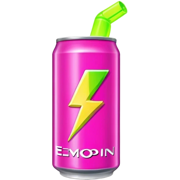 neon energy drink emoji