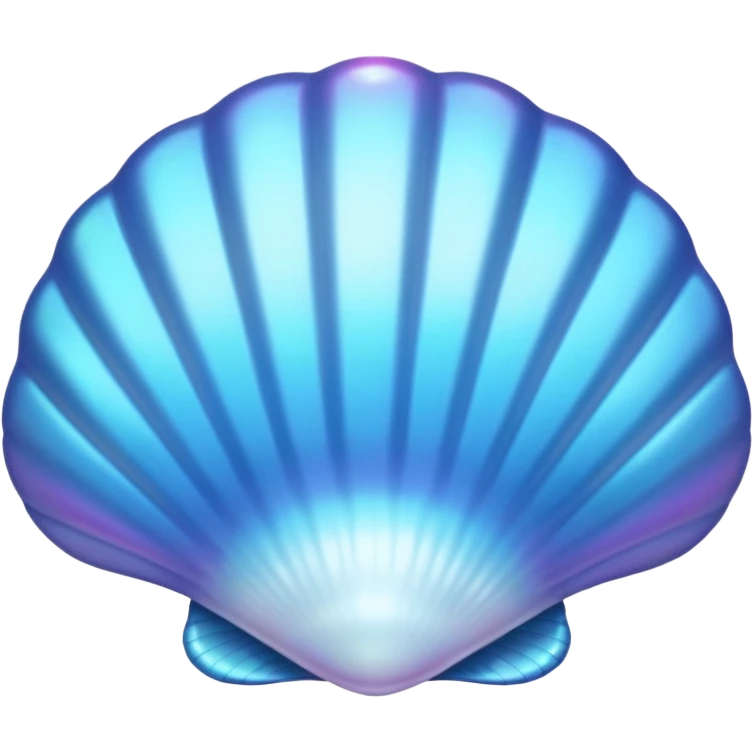 pearl in blue shells emoji