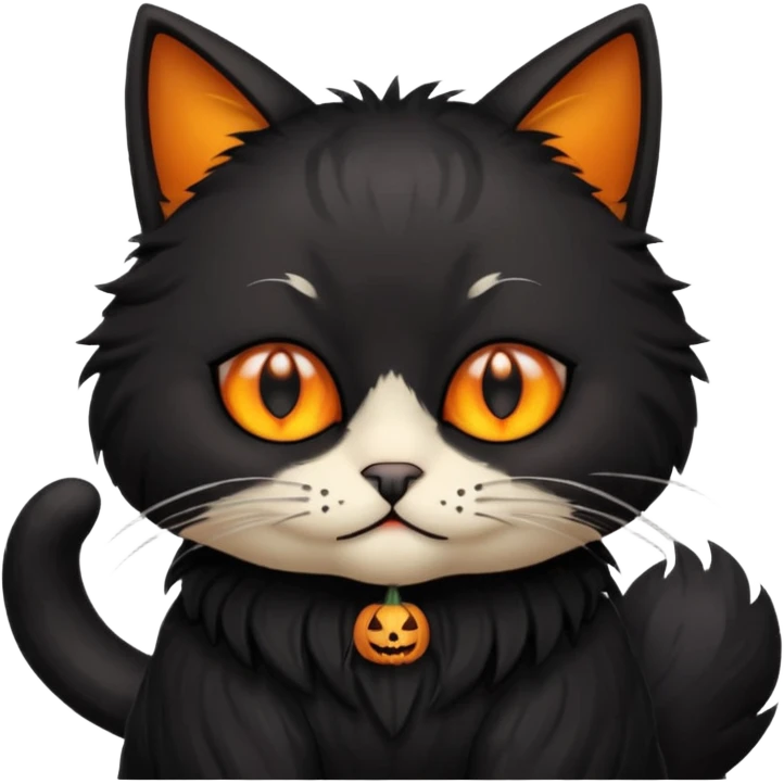 haloween cat emoji
