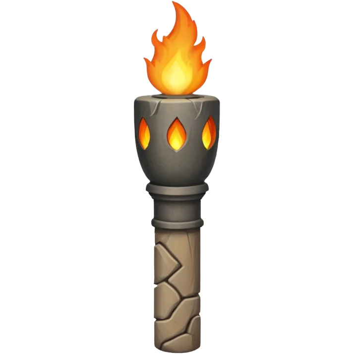 Stone Torche emoji