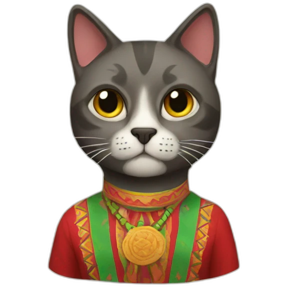 Mexican cat emoji