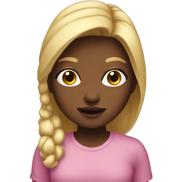 A girl  emoji