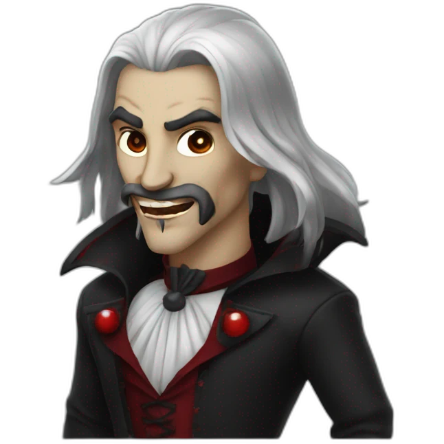 kaslı vampir emoji