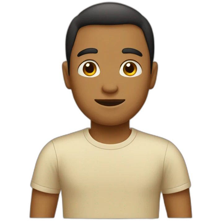 beige t-shirt emoji