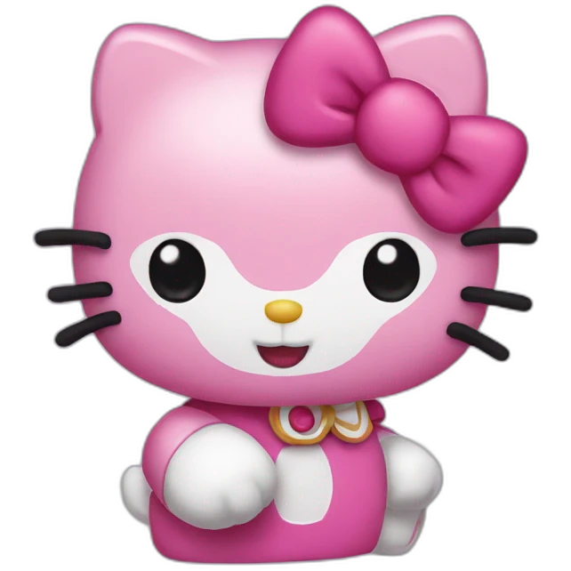 Hello kitty emoji